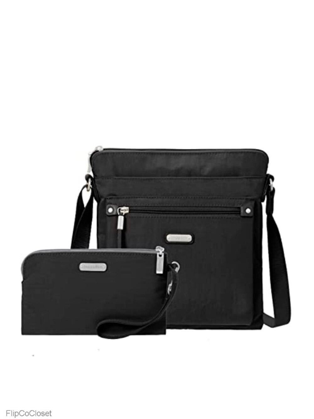 Nylon Go Bagg RFID Wristlet Crossbody